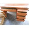 Image 5 : Wooden Desk - 4 Drawers (Dovetailed) - 42" x 30"