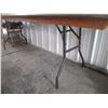 Image 5 : Wooden Folding Table - 30" x 96"