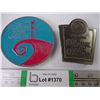 Image 1 : (2) Nightmare Before Christmas Belt Buckles