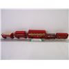 Image 1 : (5) Red Double-decker Buses-Including Matchbox(2) and Lesney(1)