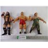 Image 1 : (3) WWF Wrestling Figures-Hercules Hernandez, Ted Arcidi, and Corporal Kirchner