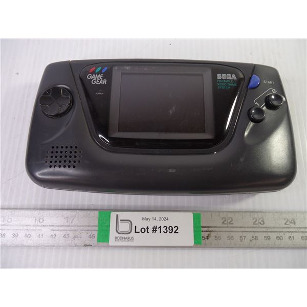 SEGA Game Gear Handheld Console-missing pieces