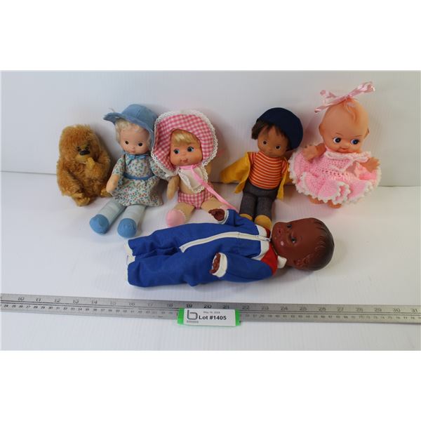 (5) Dolls - Stuffed Toy Ape