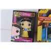 Image 2 : (4) Cookie Erasers (NIB) - Disnewy POP Enamel Pin (NIB) - Collectable Movie Clips (NIB)