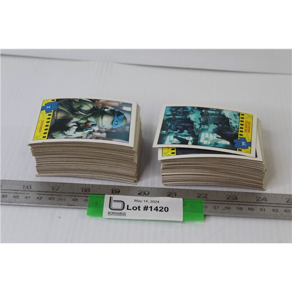 1980 Teenage Mutant Ninja Turtle Collectable Cards