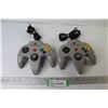 Image 1 : (2) Nintendo 64 Controllers (untested)