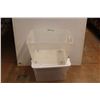 Image 1 : *(2) Plastic Totes - One Lid (one has wheels)