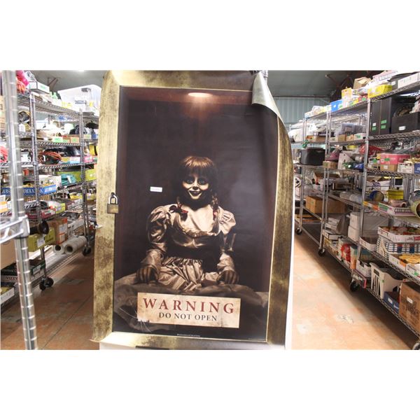 Annabelle - Super Natural Horror Movie Poster (48"w x 6'+)