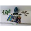 Image 1 : DC Bat Man Comic ($1.25) - Ice Age Cave Man Assembly Set (NIB) - Metal Horses & Riders (some legs ar