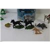 Image 4 : DC Bat Man Comic ($1.25) - Ice Age Cave Man Assembly Set (NIB) - Metal Horses & Riders (some legs ar