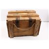 Image 5 : Military Wooden Carry Box(Crate) "20 Proximity Fuses C31"