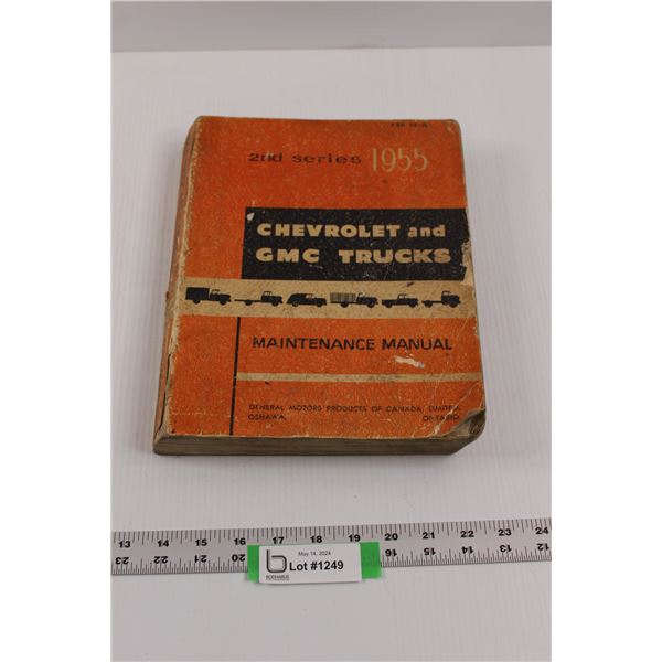 1955 2nd Series Chevrolet & GMC Trucks Maintenance Manual