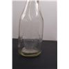Image 3 : (2) Vintage Sask. Creameries Ltd. Milk Bottles w/Lids - 1 Pint/1 Quart