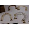 Image 3 : (12) Hand Bag Handles & Wooden Box