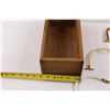 Image 7 : (12) Hand Bag Handles & Wooden Box