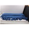 Image 1 : 44"x59" Knitted Afghan Blanket w/Tassels