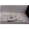 Image 1 : (6) Embroidered Table Cloths