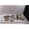 Image 1 : Silver & Silver Plated Platters, Cup, Plates, Ashtray etc.