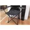 Image 4 : Folding Black Camp Chair