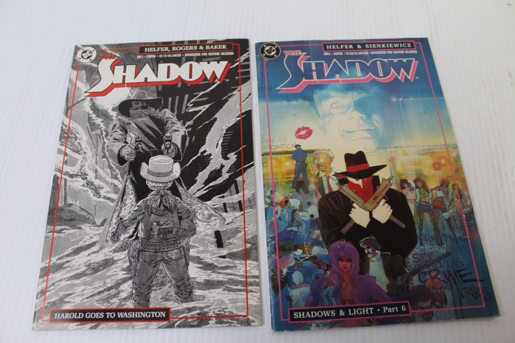 (8) DC Shadow Comics - Bodnarus Auctioneering