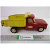 Image 1 : Vintage 1960's Tonka Red/Yellow Dump Truck-missing front wheel-as is