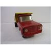 Image 2 : Vintage 1960's Tonka Red/Yellow Dump Truck-missing front wheel-as is