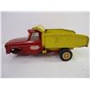 Image 4 : Vintage 1960's Tonka Red/Yellow Dump Truck-missing front wheel-as is