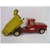 Image 5 : Vintage 1960's Tonka Red/Yellow Dump Truck-missing front wheel-as is