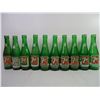 Image 2 : (10) Vintage 7 oz. Glass 7-UP Bottles-one is chipped