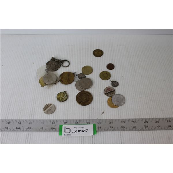 Assortment of Medallions & Coins