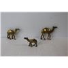 Image 2 : Collection of Brass Animal Figurines