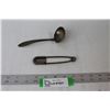 Image 1 : Silver Plated Ladle & Large Safety Pin
