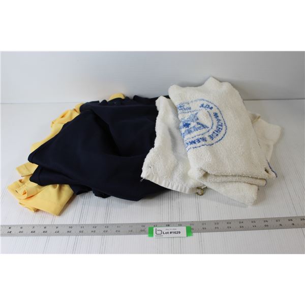 Golf bag Towels, (2) Shirts