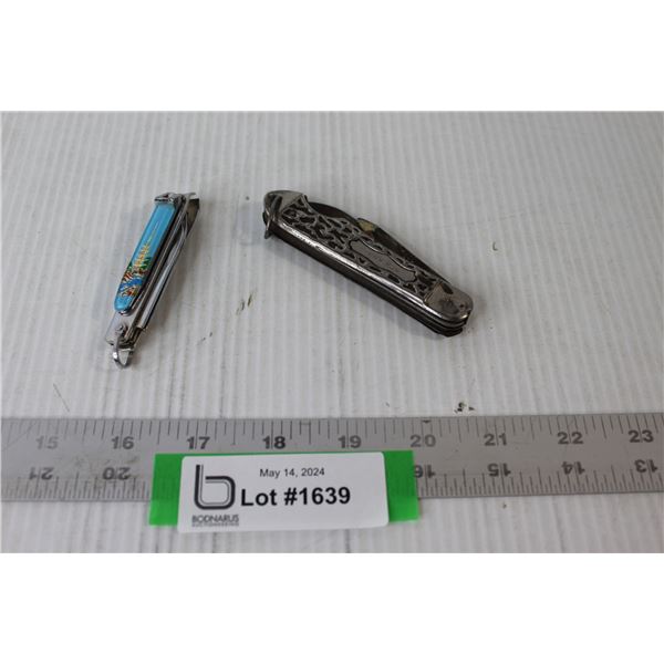 Jack Knife (Damaged), Nail Clipper/Pen Knife