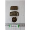 Image 1 : (3) Belt Buckles