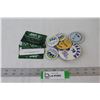 Image 1 : Pinbacks & Saskatchewan Roughrider Gift Cards