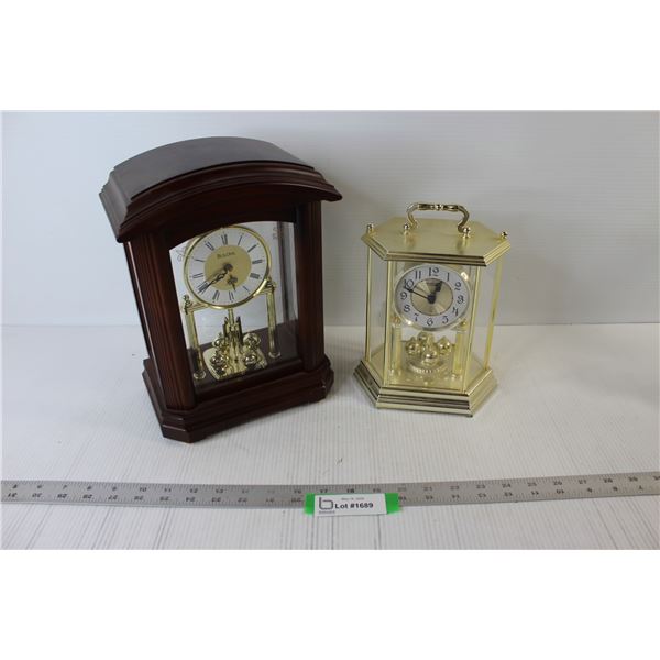 (2) Anniversary Clocks