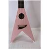 Image 4 : Pink Child's Guitar With Case - Mahalo