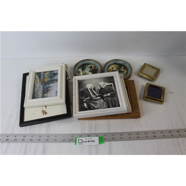 Variety of Framed Pictures, Frames