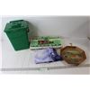 Image 1 : Mow Aire Lawn Aerating System; Tray, Purse, Puppy Ornament, Compost Bucket