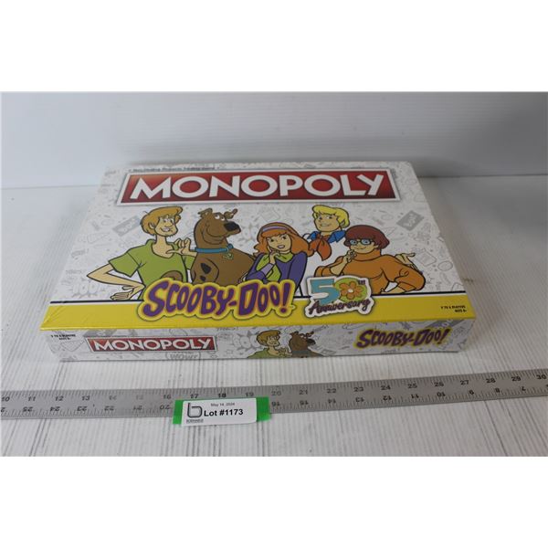 Monopoly Game - Scooby-Doo 50th Anniversary - New In Box