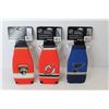 Image 2 : (3) NHL Neoprene Bottle Coolers