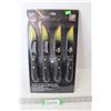 Image 1 : NFL 4 Piece Steak Knife Set - Jacksonville Jaguars - New In Box