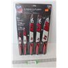 Image 1 : NFL 5 Piece Cutlery Knife Set - Tampa Bay Buccaneers - New In Box
