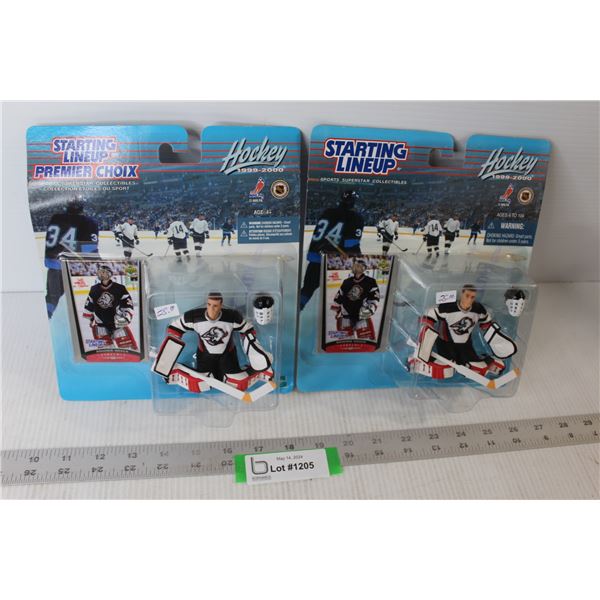 (2) NHL Starting Lineup Figures - Dominik Hasek - New In Box