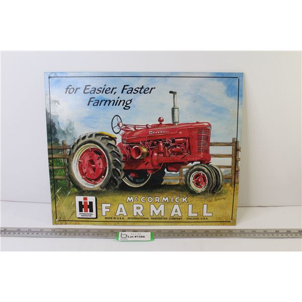 1999 International Harvester - McCormick Farmall Tin Sign (16" x 13")