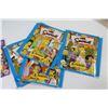 Image 8 : Simpson Tin Can w/Small Simpson Toys - Collector Cards - Sew On Patch - Guitar Pick