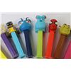 Image 4 : (10) - PEZ Dispensers - Garfield - Minnie Mouse - Spiderman - Bugs Bunny
