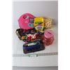 Image 1 : Pencils, Rulers, Erasers, Art Supplies, Coin Bank, Purses, etc.