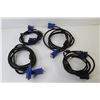 Image 3 : (4) Computer Monitor Cables